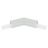 American Lighting 135° Interior Face Coupler for Mini Flange Slot Extrusion